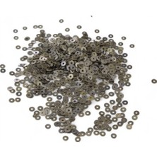 Eskitme Bakır 4,5 mm Ortadan Delikli Pirinç Pul Payet (30 gr 540 Adet)