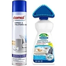 Halı ve Döşeme Temizleyici Köpük 600 ml + Dr.beckmann Döşemelik Kumaş Leke Çıkarıcı 400 ml