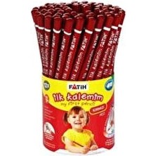 Fatih Jumbo Üçgen Başlangıç Kalemi Kırmızı Fa30000Kkl072 (72 Li Kutu)