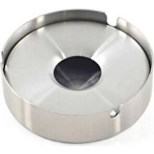 Paslanmaz Çelik Kapaklı Kül Tabağı Küllük No:1