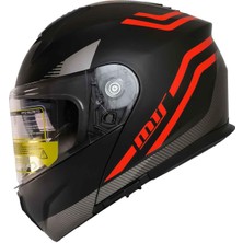 Mts Pro Helmets M-966-V2 Çene Açılır Motosiklet Kaskı
