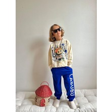 Cg Kids Labubu Süper Kalite Erkek Çocuk 2 Iplik Pamuklu Kumaş Alt Üst Takım