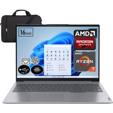 Lenovo Thinkbook 16 G6 Abp 21KK000WTREP2 Ryzen 7 7730U 32 GB Ram 512 GB SSD 16" Wuxga Windows 11 Pro + Elektropasaj Çanta