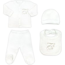 Sema Baby Organic  5 Parça Hastane Çıkışı Zıbın Seti