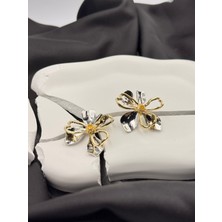 Çift Renkli Serenay Marka Model Tasarım Küpe