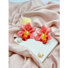 Pembe Orkide Marka Model Tasarım Küpe