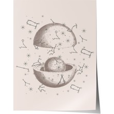 Çerçevesiz Poster, Kozmik Uyum, Ofis Dekoru Poster No: 113507