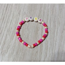 Isme Özel Elyapımı Hediyelik Çocuk Bileklik