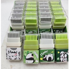 Panda Süpürgeli Silgi Silmeli ile Temizleyeci Kurumili Silgi Okul Öncesi Hediyelik 1ADET
