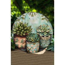 Evinize Doğanın Zarafetini Taşıyın - Uv Baskılı Duvar Süsü – 33X33 cm & 20X20 cm DT164