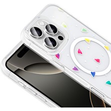 Apple iPhone 15 Pro Max Kılıf Soft Silikon Mgsafe Özellikli Kapak Zr-Folk