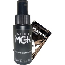 Shoe Mgk Ayak Kokusuna ve Ayakkabıya Bakım Spreyi 50 ml Ölçek Yanında Jel