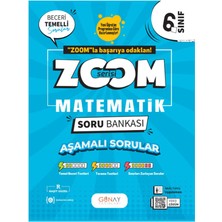 Günay Yayınları 6. Sınıf Zoom Serisi Matematik Soru Bankası 2025-2026 Güncel Basım