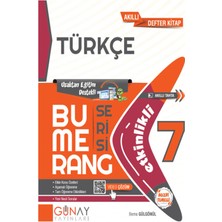 Günay Yayınları 7. Sınıf Bumerang Etkinlikli Konu Özetli Türkçe 2025-2026 Güncel Basım