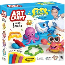 03684 Art Craft Deniz Hayvanları Hamur Set 200 gr