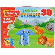 ERN-571 Heroes 3D Orman Hayvanları Seti