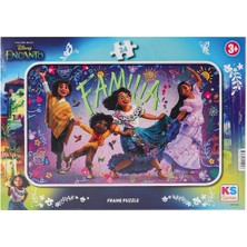 Enc 704 Encanto Familia Frame Puzzle 24 Parça -Ks Puzzle