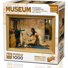 Ks Games The Obsequies Of An Egyptian Cat Puzzle 1000 Parça 20668