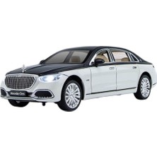 ZHD-B2409 - Vardem  Çek Bırak Işıklı ve Sesli Model MB Metal Araba 1:24