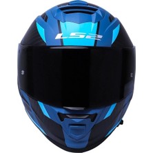 Ls2 Rapid 2 Neo Full Face Motosiklet Kaskı Şeffaf + Siyah Vizörlü