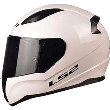 Ls2 Rapid 2 Kapalı Kask Siyah Vizörlü Polikarbonat Malzemeden Nefes Alabilir Özellikli Motosiklet Aksesuarı