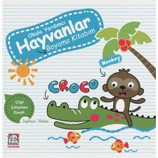 Okula Yardımcı Hayvanlar Boyama Kitabım