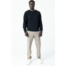 Erkek %100 Pamuklu Regular Fit Chino Pantolon Bej - 4200