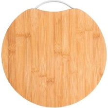 Bambu Yuvarlak Sunum Tahtası 25*25 ROYALEKS-BEK201