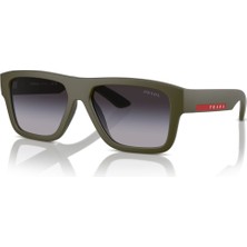 Ps 04ZS Köşeli Haki Erkek Güneş Gözlüğü