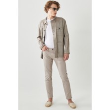 ALTINYILDIZ CLASSICS Erkek Taş 360 Derece Her Yöne Esneyen Slim Fit Dar Kesim Pamuklu Rahat Pantolon