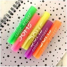 Soft Color Neon Silindir Silgi