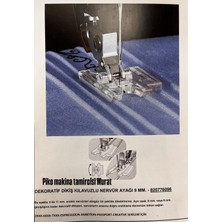 820776096 Pfaff Nervür Süs Dikiş Ayağı 9mm