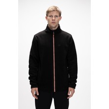 Sky Si̇yah Fermuarlı Erkek Polar