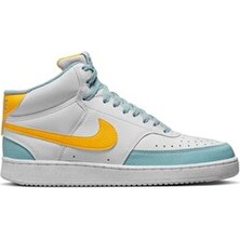 Court Vision Mid Next Nature Erkek Beyaz Sneaker Ayakkabı FJ3998-100