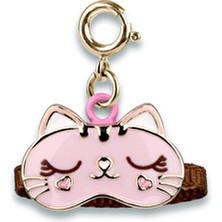 Gold Kitty Sleep Mask Charm