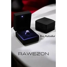 Işıklı Yüzük Kutusu –(Boş Kutudur) Sevgiliye Özel Evlilik Teklifi Tektaş Kutusu