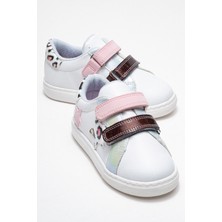 Mnpc Kız Çocuk Beyaz Sneaker Ayakkabı
