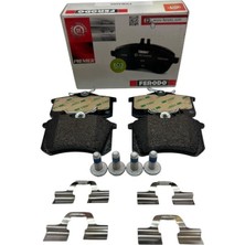 Arka Fren Balatası Fişsiz / Peugeot 307 - Cıtroen C3-C4 - Vw Caddy (04-15) - Renault Megane 2 / 4260-425398