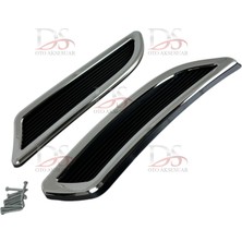 Renault Megane 4 Hb 2016 > Egsoz Çıkış Kromu 2 Prç. P. Çelik