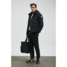 Lufian Gabrıel Kaz Tüyü Siyah Erkek Mont 112120259