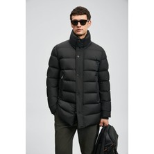 Lufian Rıld Kaz Tüyü Siyah Erkek Mont 112120255