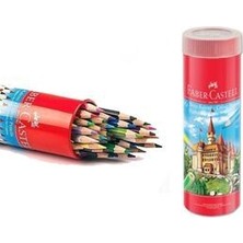 Faber-Castell Kuru Boya Kalem Seti 36 Renk Metal Tüp
