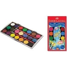 Suluboya 21'li Suluboya Fırçası Hediyeli