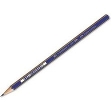 Faber-Castell 1221 Dereceli Kalem 2B Ergonomik Tasarım ve Dayanıklı Malzeme ile Mavi