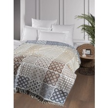 Pamuklu Tv Diz Battaniyesi Grafen