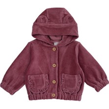 Chicco Hırka Kız Çocuklar İçin Dokuma Orta Kalınlıkta Mavi Günlük Stil