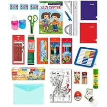 Faber-Castell Faber 1. Sınıf Okul Kırtasiye Seti 21 Parça Okula Başlıyorum Seti