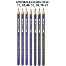 Goldfaber Çizim Kalemi Seti 2b 3b 4b 5b 6b 7b 8b Dereceli Kalem Seti Lüx