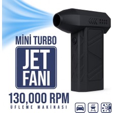 Coofbe 130000 Rpm 160W Ultra Hızlı Hava Üfleme Makinası Turbo Fan Su Itici Üfleme Cihazı Hava Üfleyici