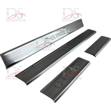 Citroen C-Elysee Sd 2012 > Kapı Eşiği 4 Prç. P. Çelik